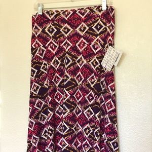 LuLaRoe L Maxi Skirt